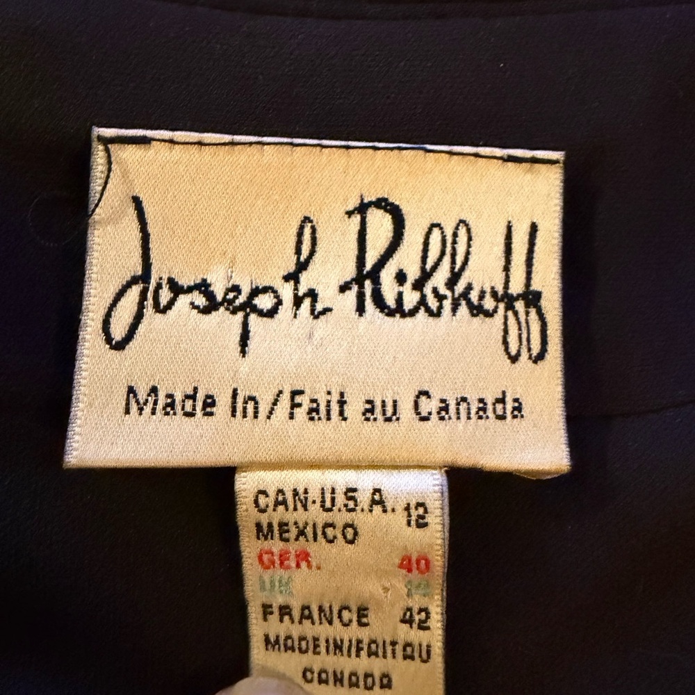 Joseph Ribkoff Elegant Black Apparel